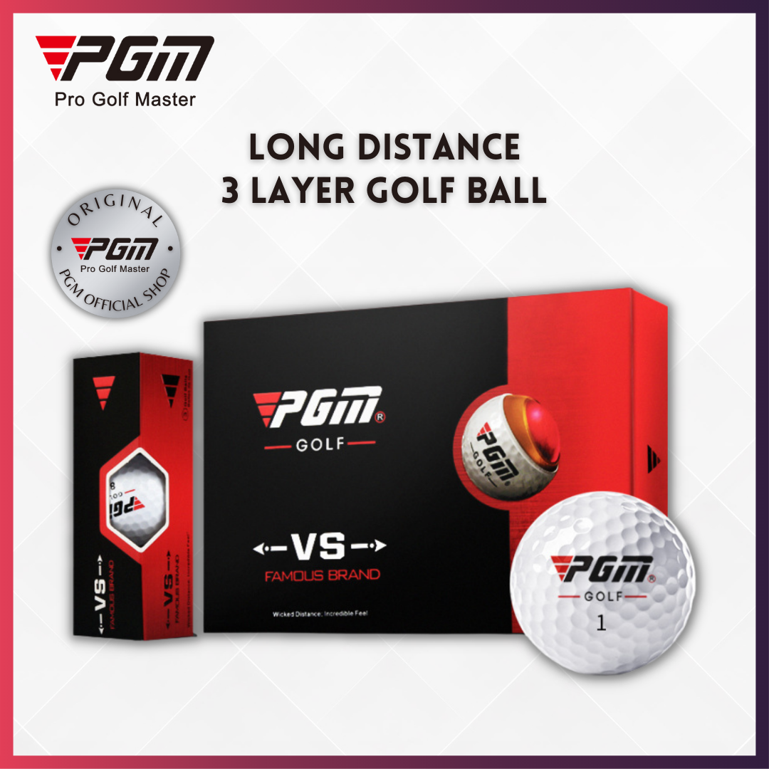 PGM Golf Ball VS Series Incredible Feel Bola Golf 3Layer Soft Touch